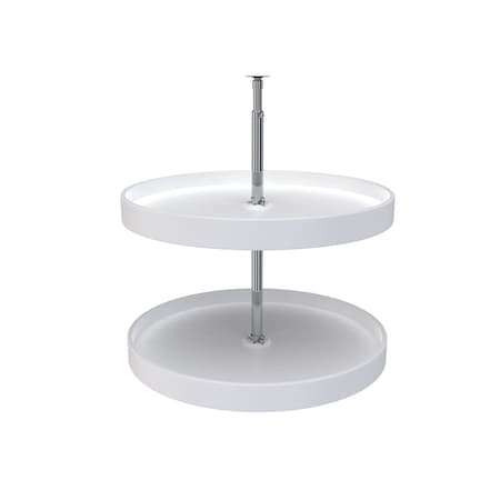 Rev-A-Shelf Polypropylene, White, 24 in W, 24 in H, 24 in D, 24 in L, White 6012-24-11-52